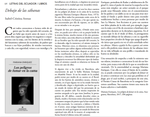 Los peligros de fumar en la cama - Mariana Enriquez