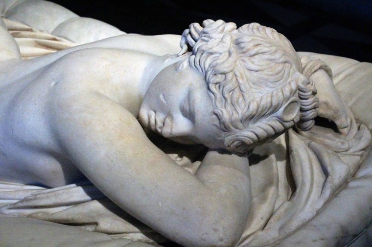 El hermafrodita dormido del Museo Louvre - Foto de Luis Alfredo Sepúlveda Diaz